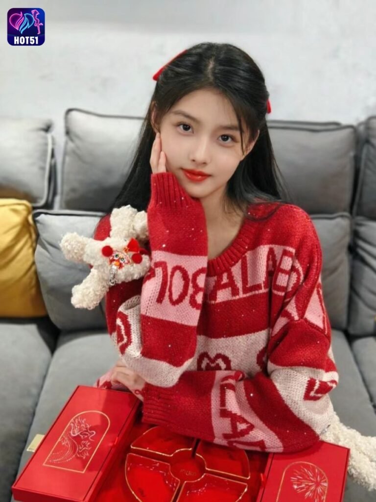 Hot51 Live App Beautiful Stunning Livestream 1 Beautiful girl live stream on Hot51 app