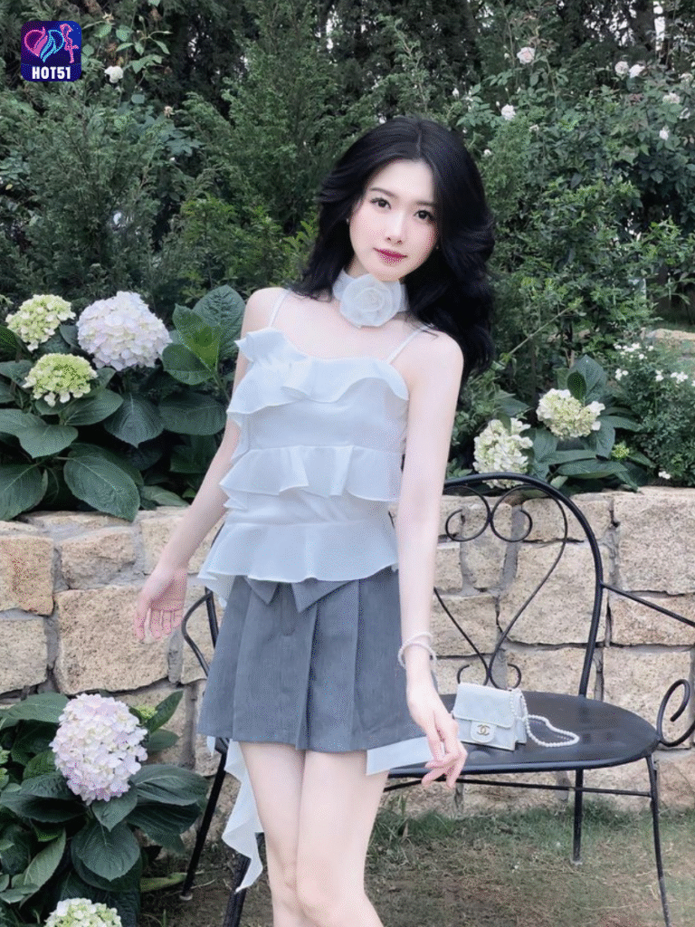 Hot51 Beautiful Stunning Ứng Dụng Hẹn Hò Ảo Siêu Hot 2 Beautiful girl live stream on Hot51 app
